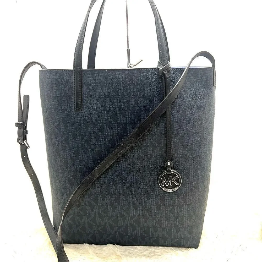 🔥🎁NWT! Michael Kors HAYLEY Tote Handbag NS convertible Large Msrp:$198.00